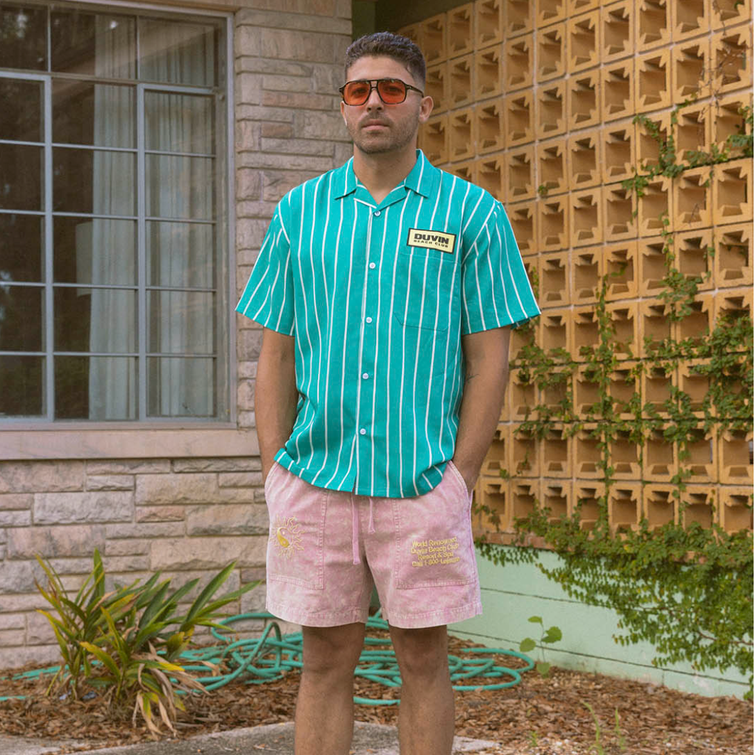 Beach Volley Button Up Duvin Design