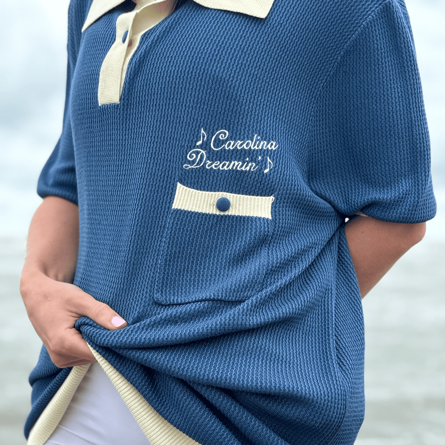 Carolina Dreamin Knit Polo