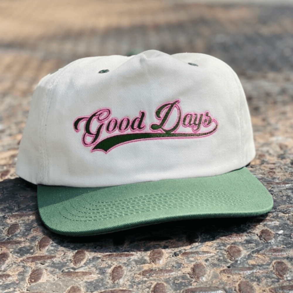 Good Days Varsity Hat - Red Collar