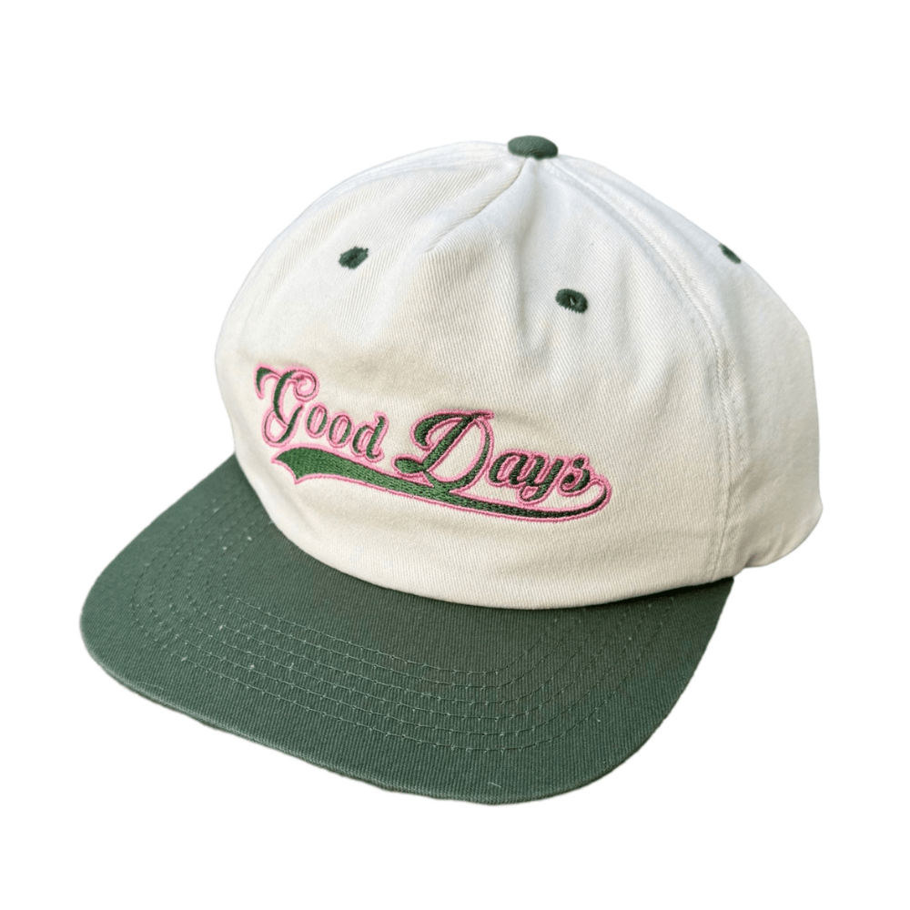Good Days Varsity Hat - Red Collar