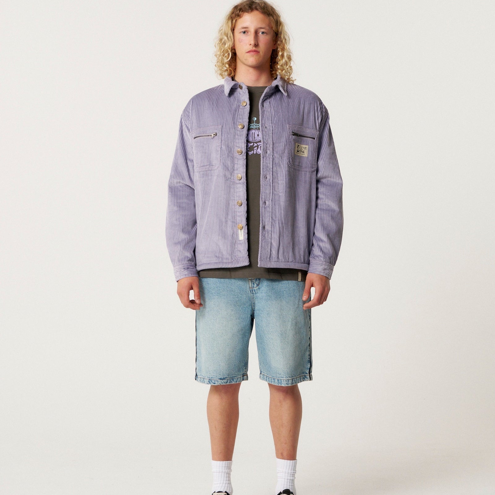 Critical Slide Society Zipped Overshirt