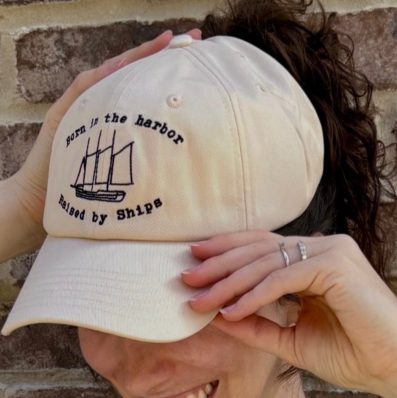 Sailor Cap Red Collar