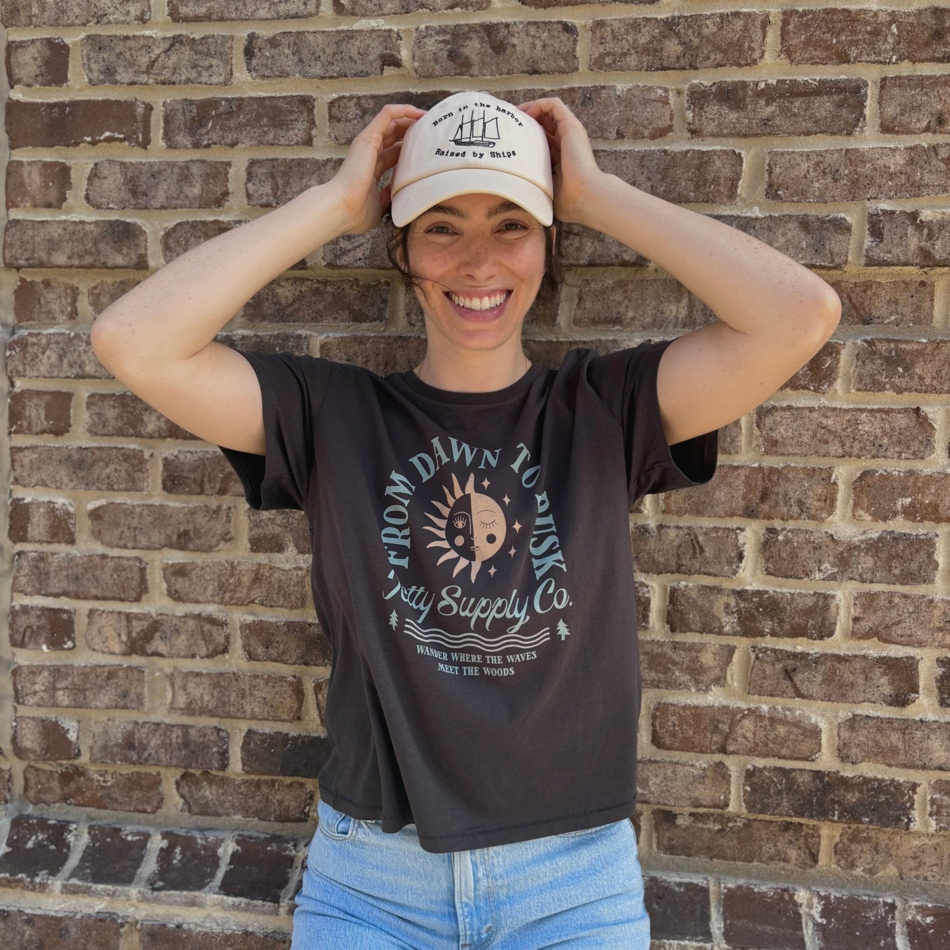 Sailor Cap Red Collar