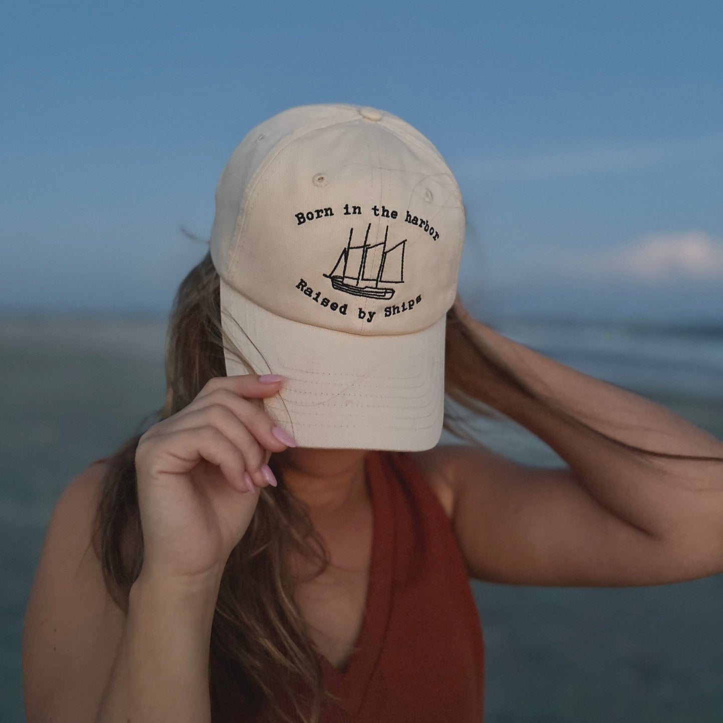 Sailor Cap Red Collar