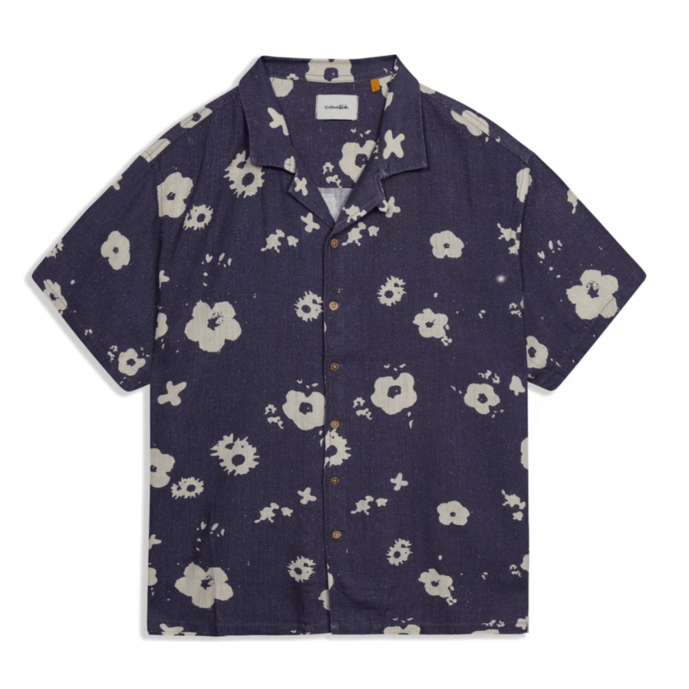 Splatter Resort Shirt Ink