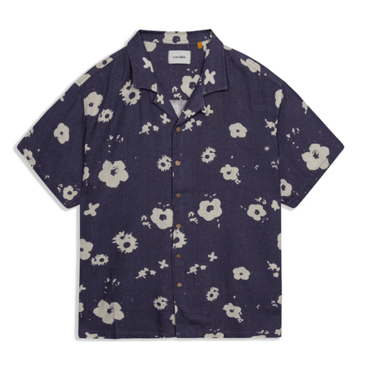 Splatter Resort Shirt Ink