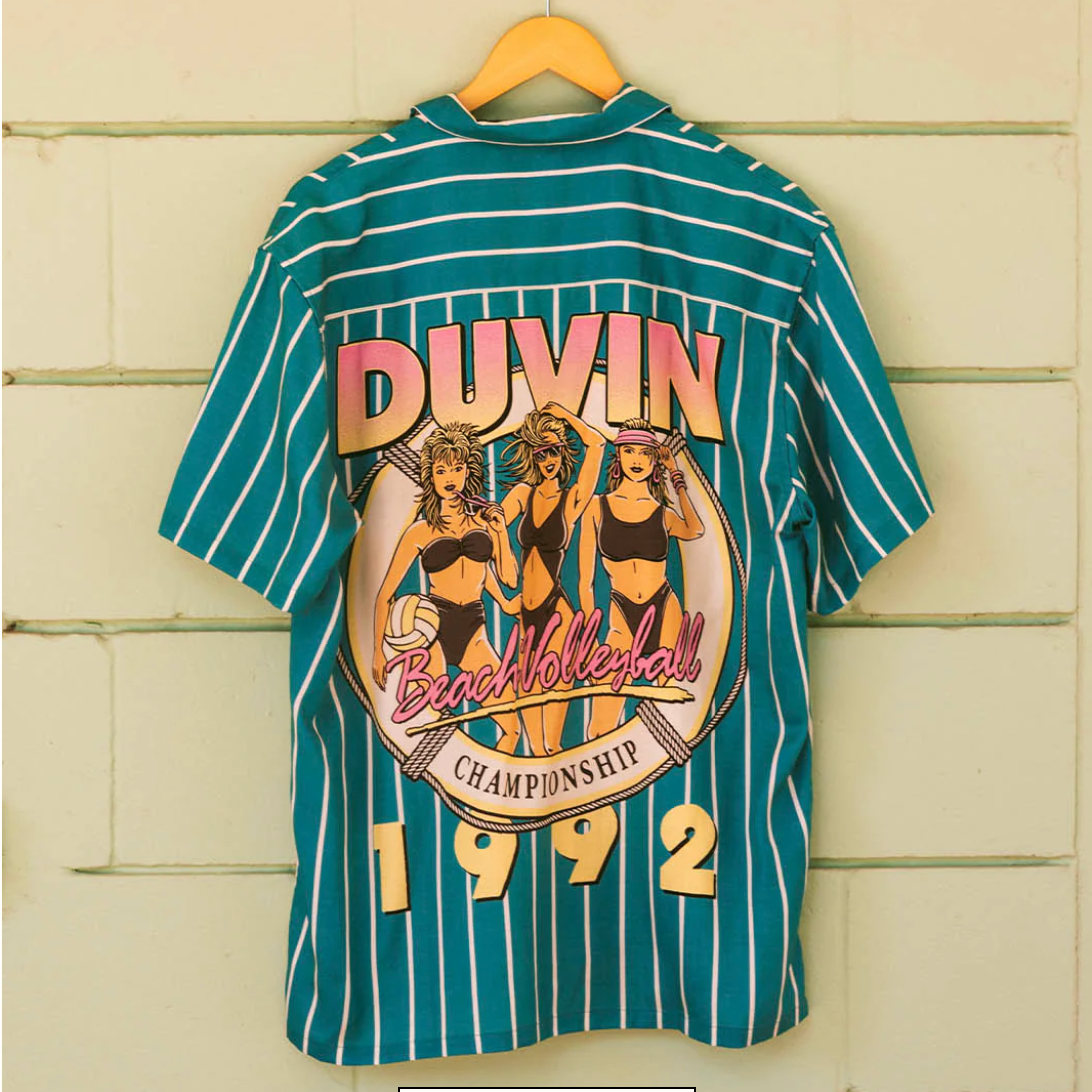 Beach Volley Button Up Duvin Design 
