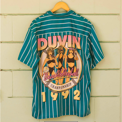 Beach Volley Button Up Duvin Design 
