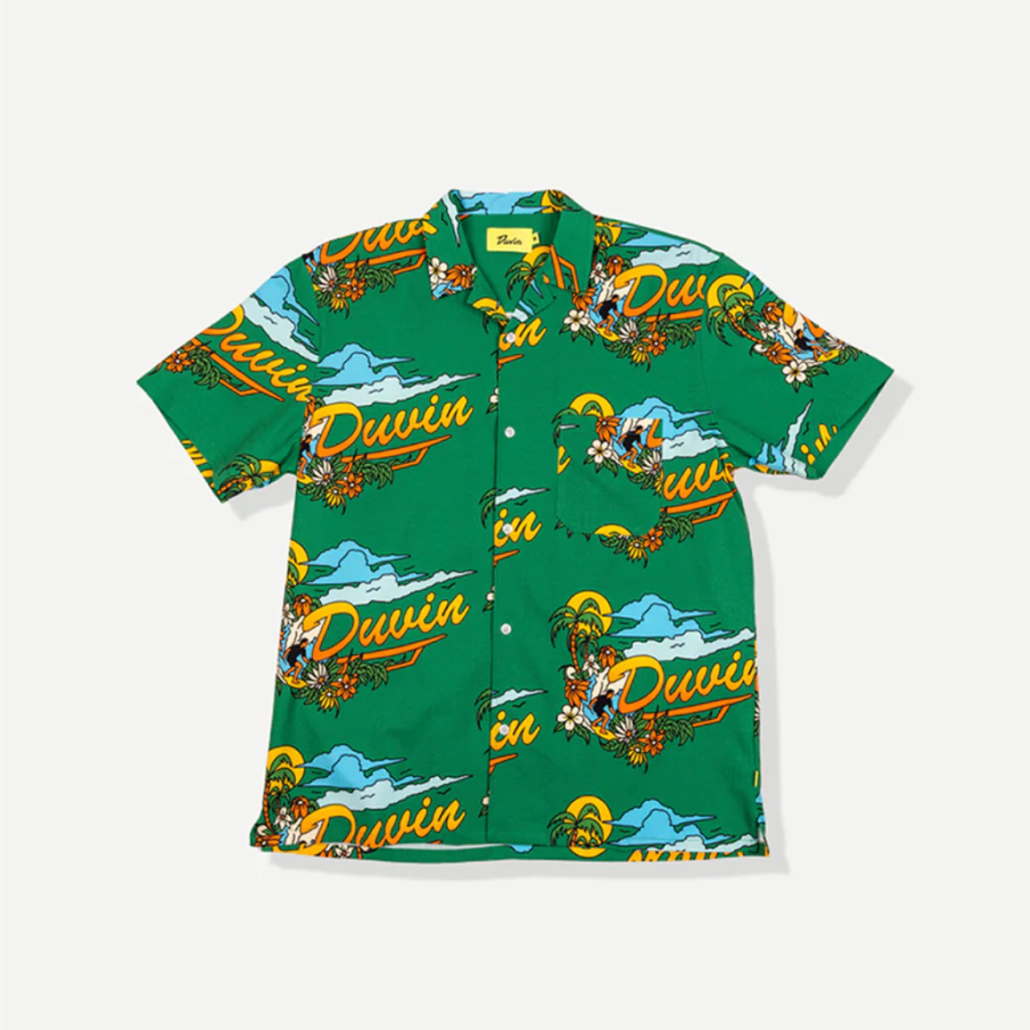 In Clouds Stretch Cabana Shirt