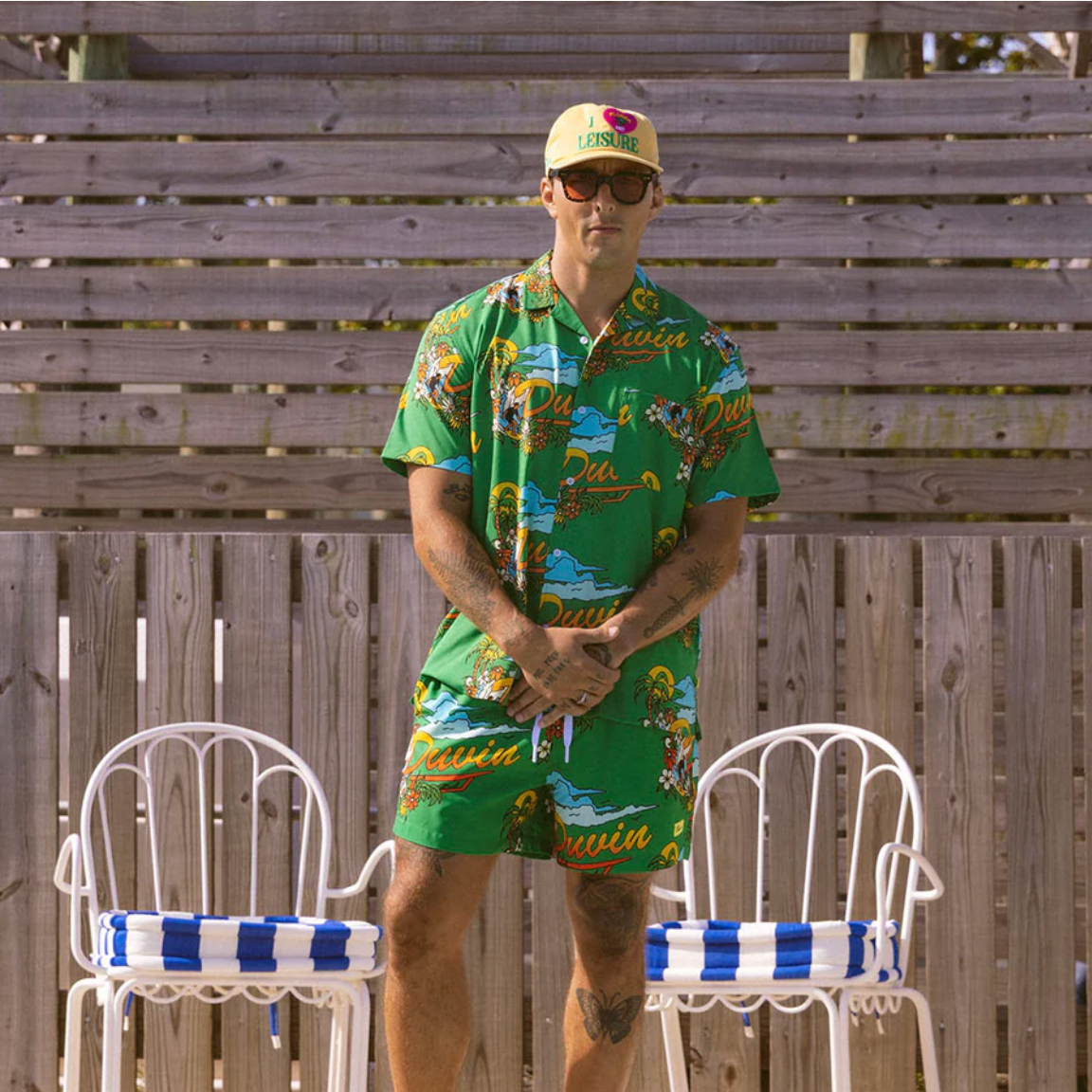 In Clouds Stretch Cabana Shirt