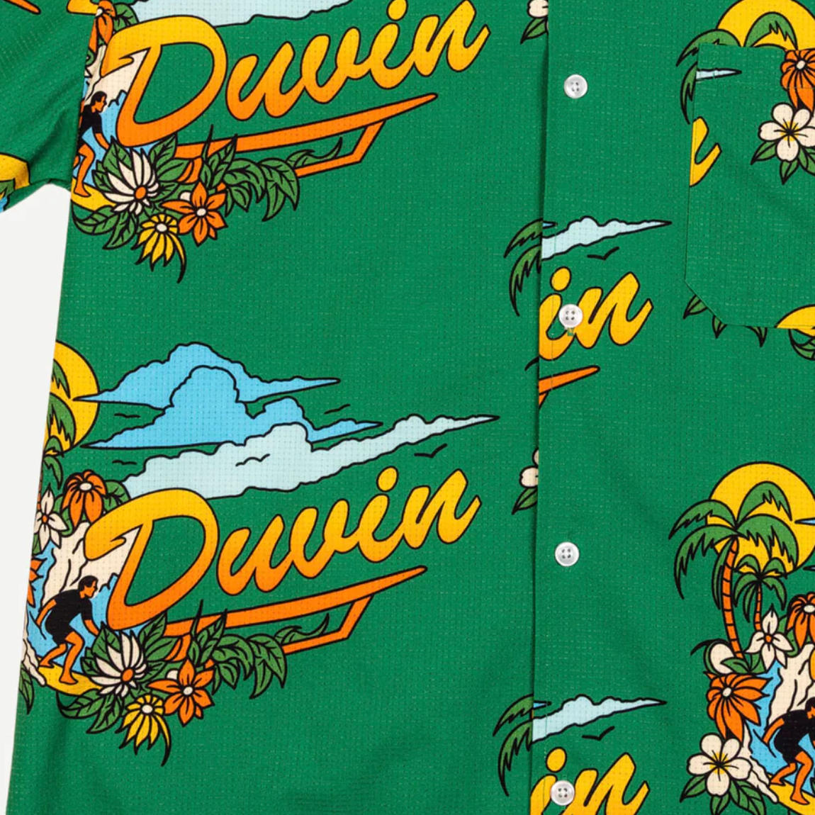 In Clouds Stretch Cabana Shirt