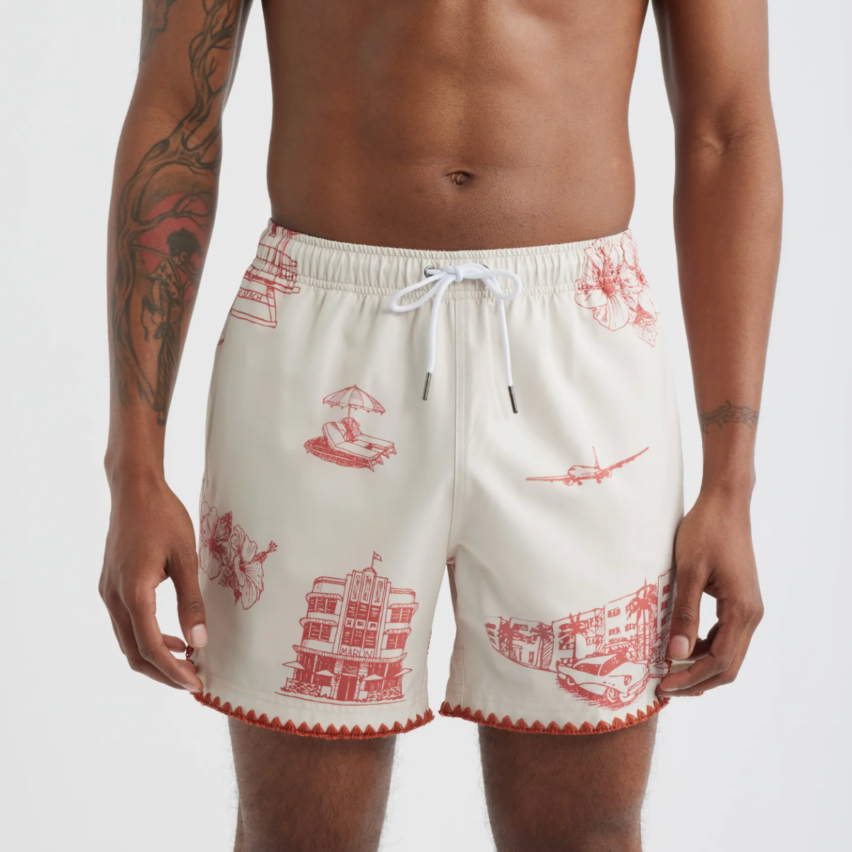 Ocean Drive Swim Trunks