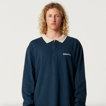 Sun Cured 1/4 Zip Rugby Critical Side Society